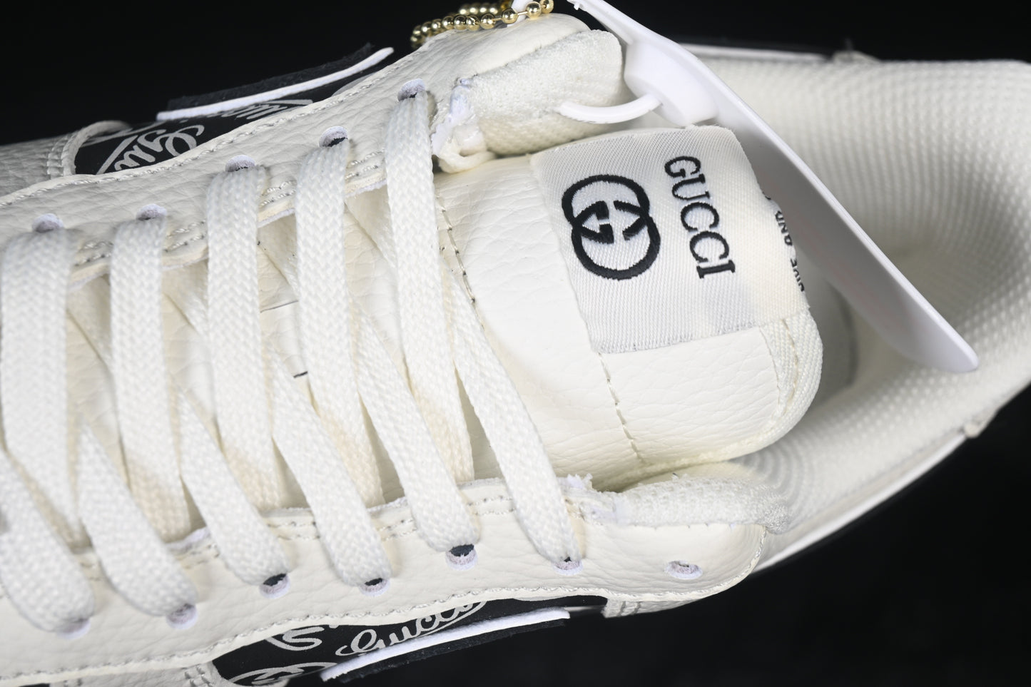 Custom Low-Top Sneaker – Black & White
