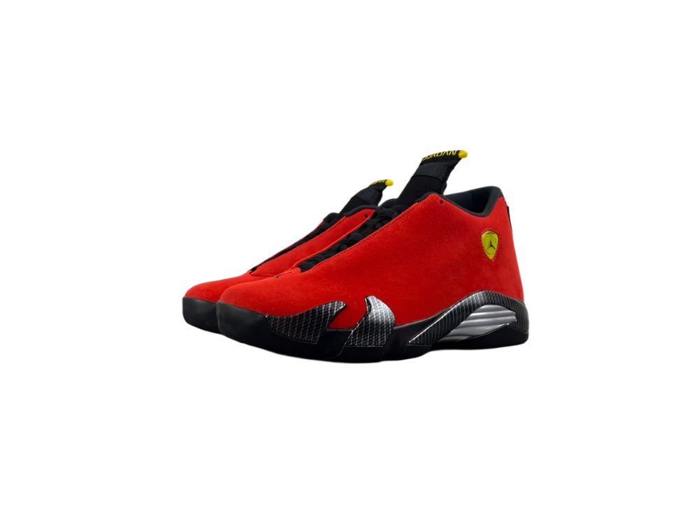 Jordan 14 Retro "Challenge Red" – Bold, Sport-Inspired Style.