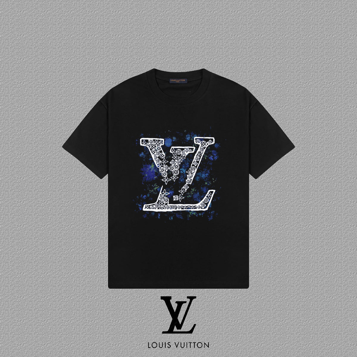 Custom Embellished Cotton T-Shirt – Beaded Signature Design