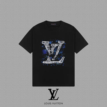 Custom Embellished Cotton T-Shirt – Beaded Signature Design