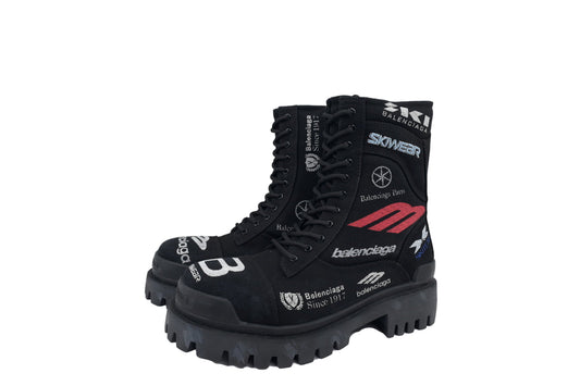 Premium Leather Combat Boots – 20MM Platform Strike Sole