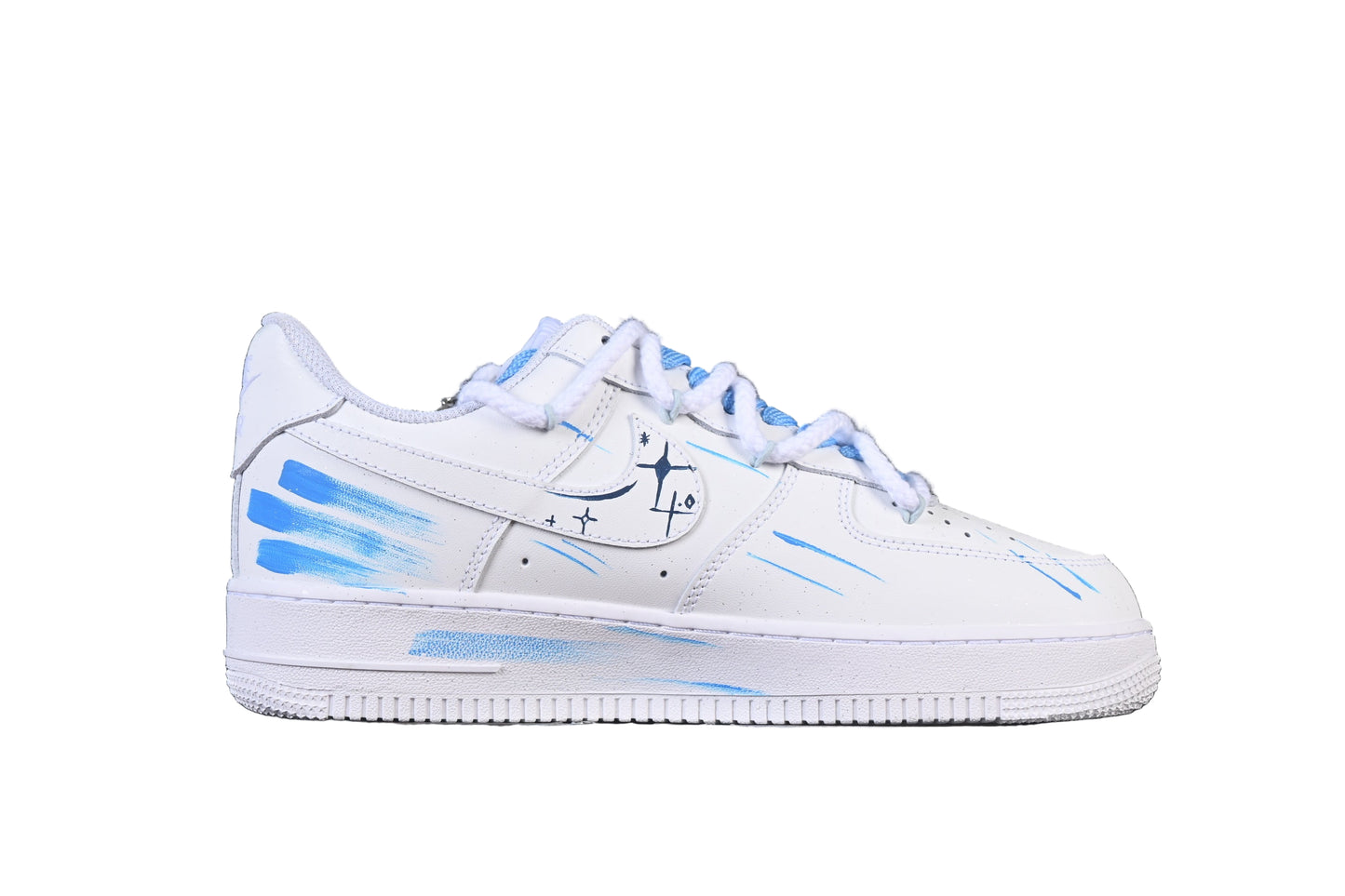 “Hand-Painted  Custom Sagittarius Zodiac Sneaker — Style 11231221”