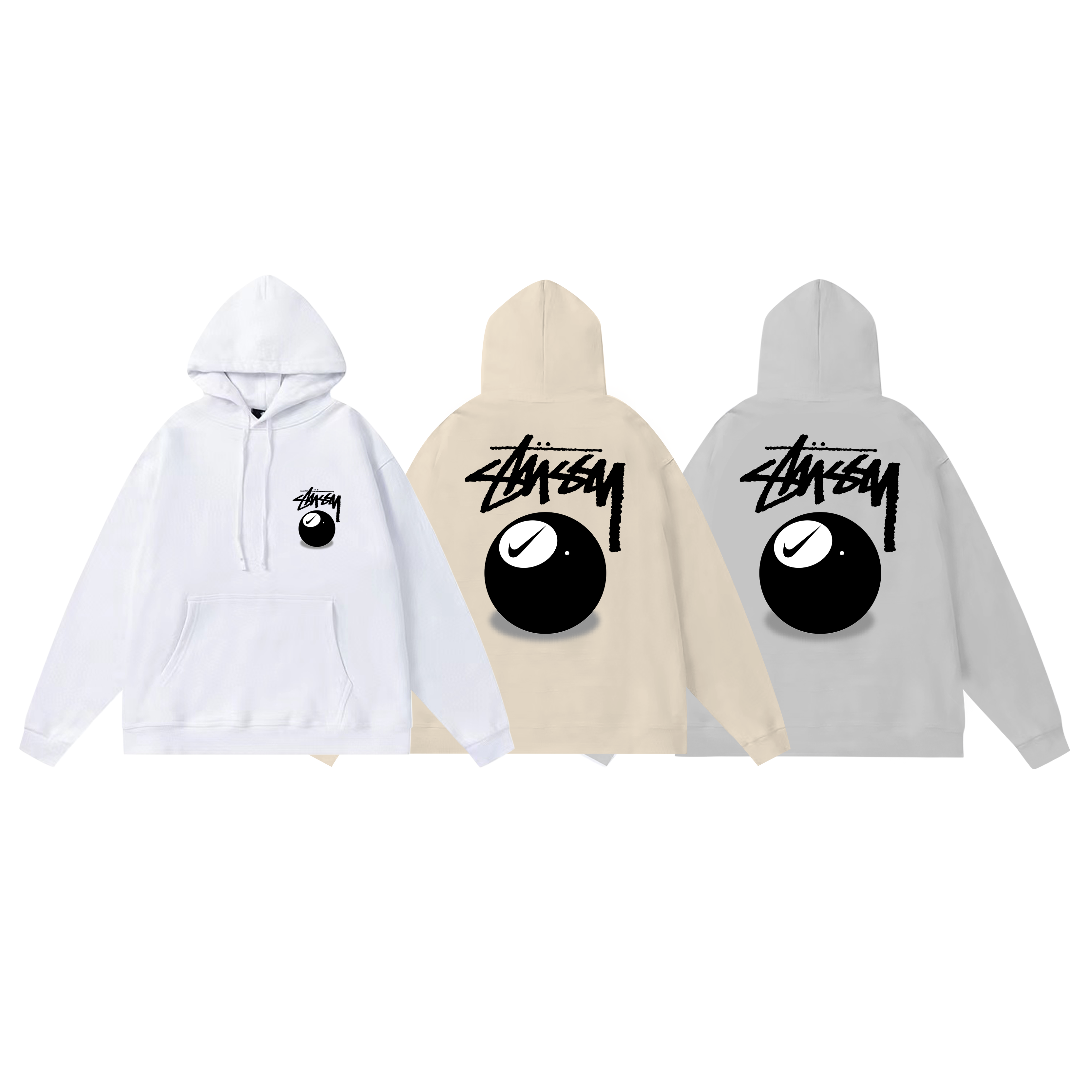 Nike Stussy 8 Ball pigment Dyed Hoodie - TruVybe Essentials