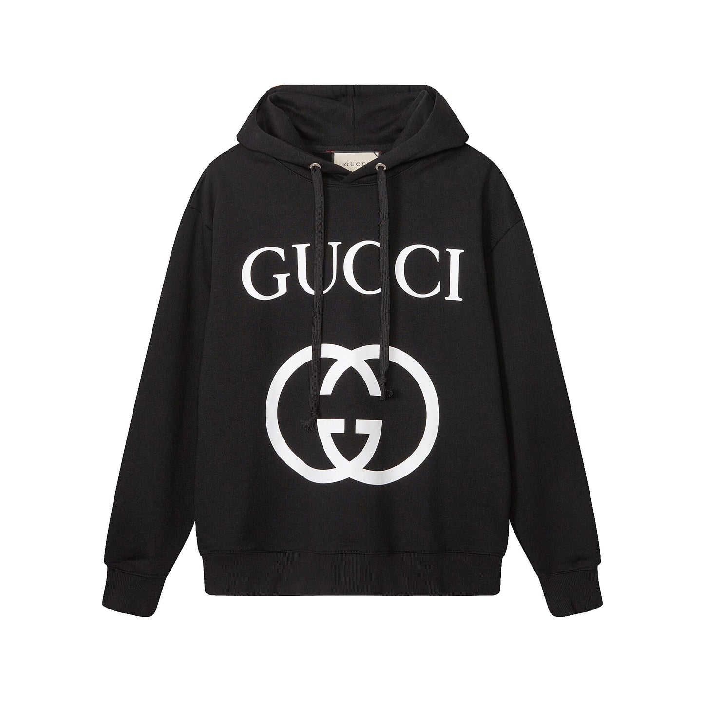 Black hoodie with graphic