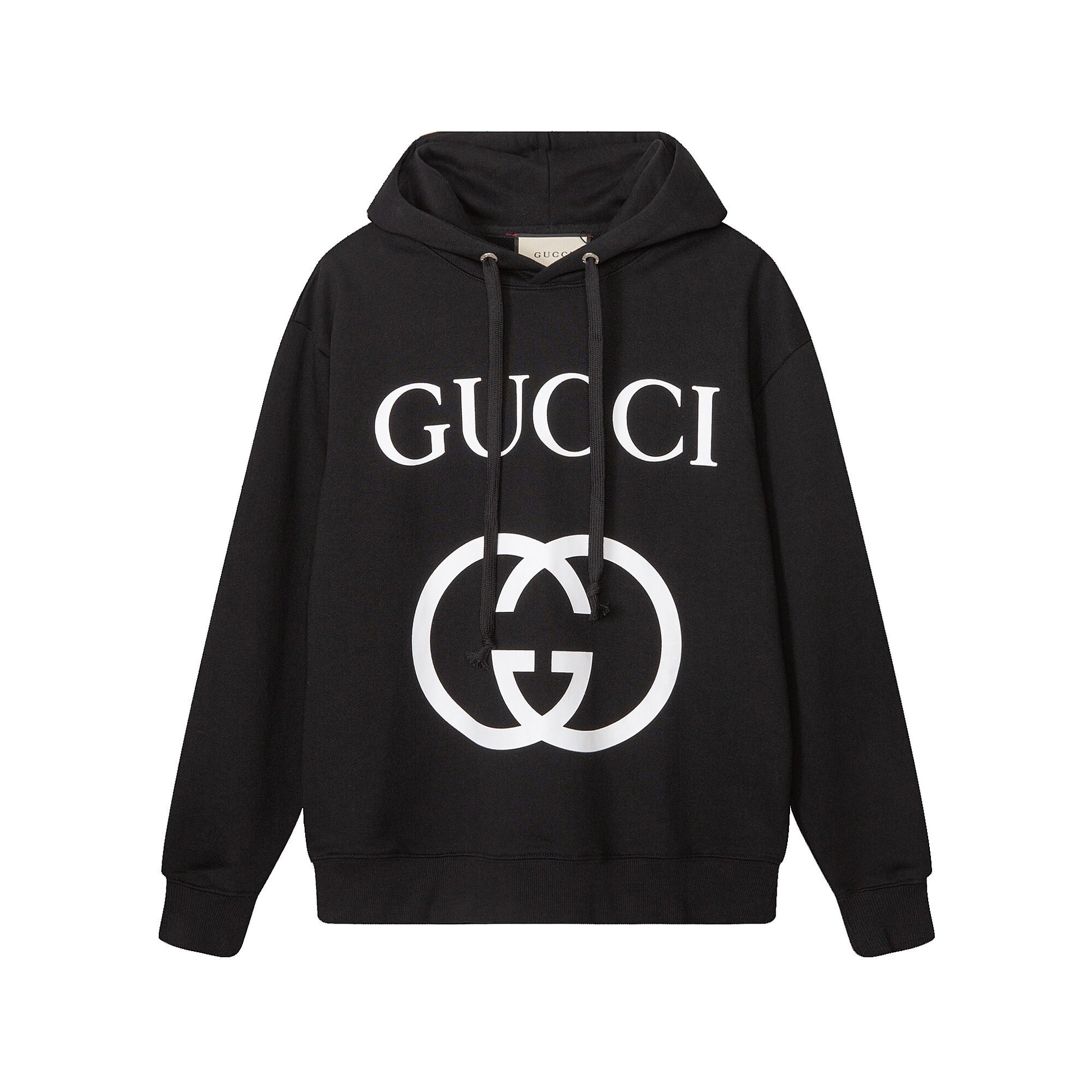 Black hoodie with graphic