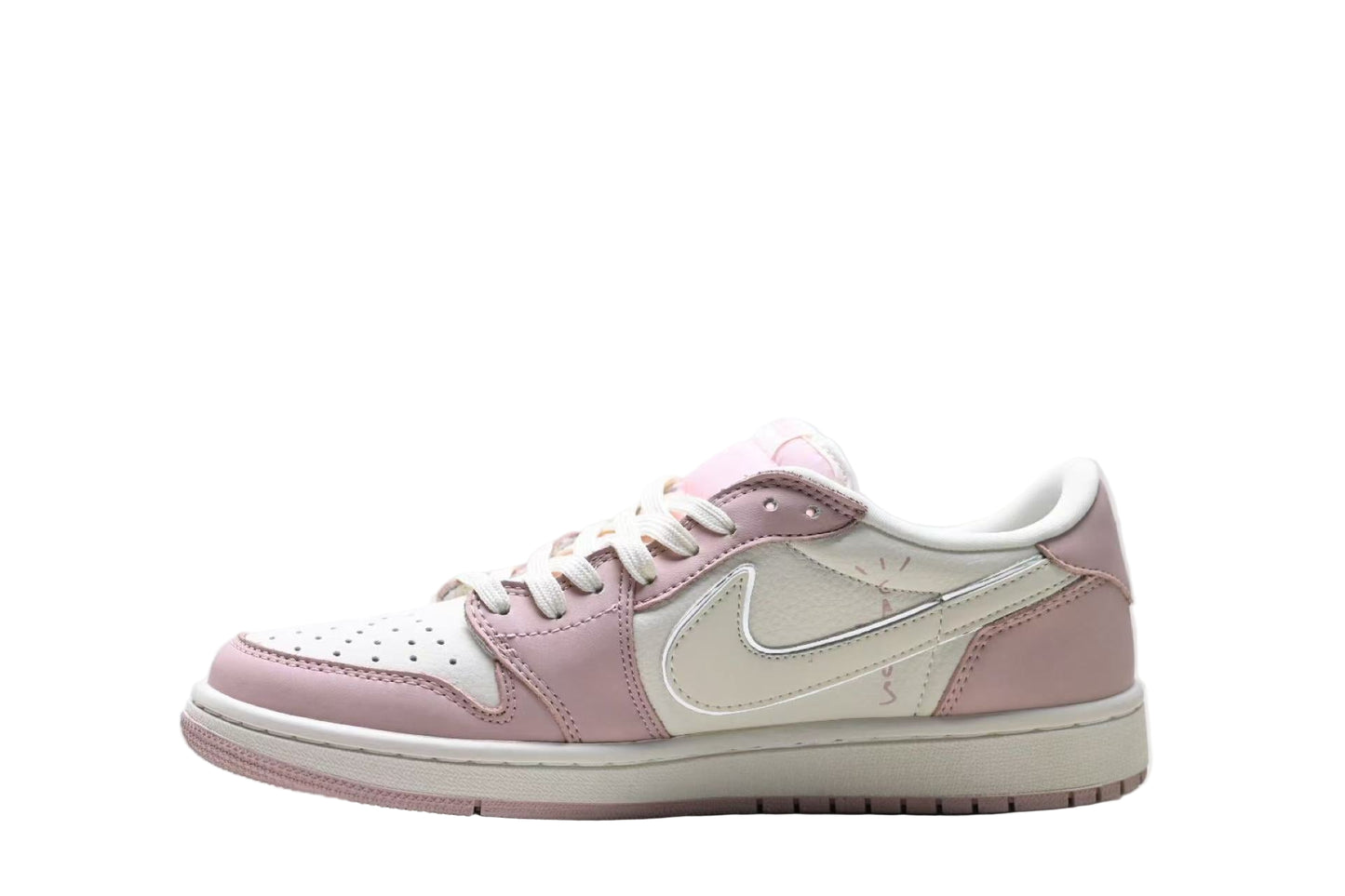 Travis Scott–Inspired La Bubu Custom Sneaker • Frosted Pink