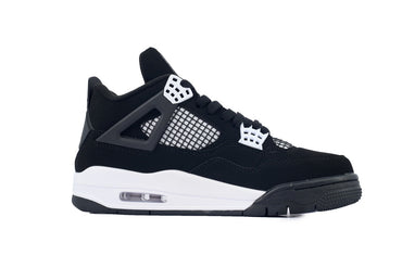 Black and white sneaker on a white background