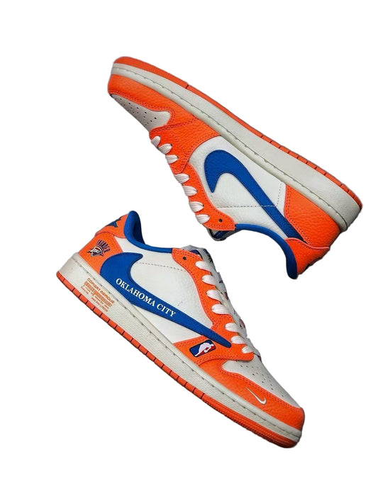 Travis Scott x Fragment Design x Air Jordan 1 Low OG SP – Exclusive New York Knicks Co-Branded Edition