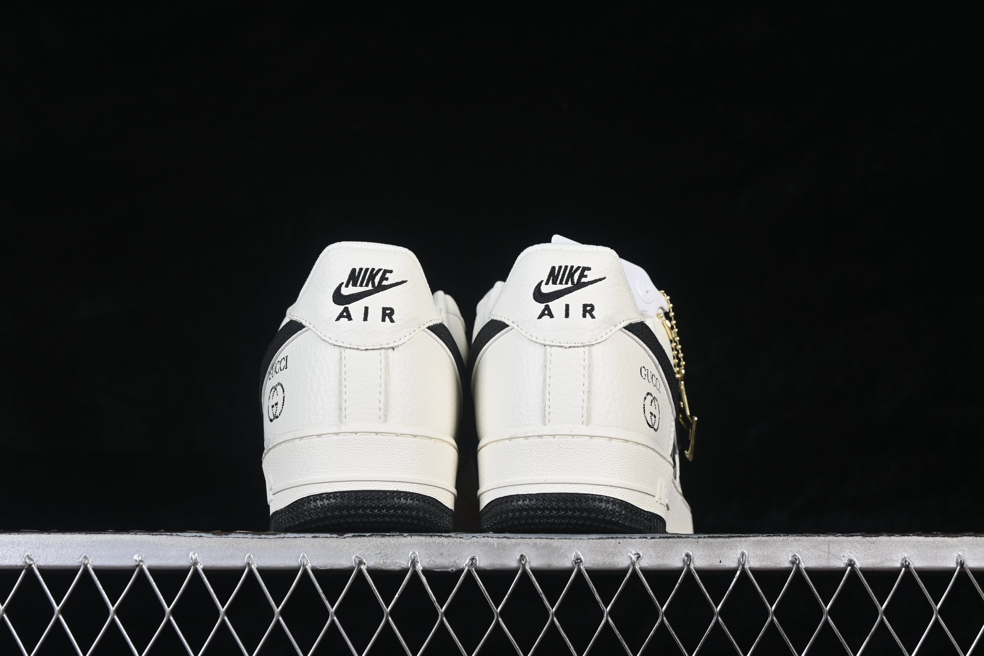 Custom Low-Top Sneaker – Black & White