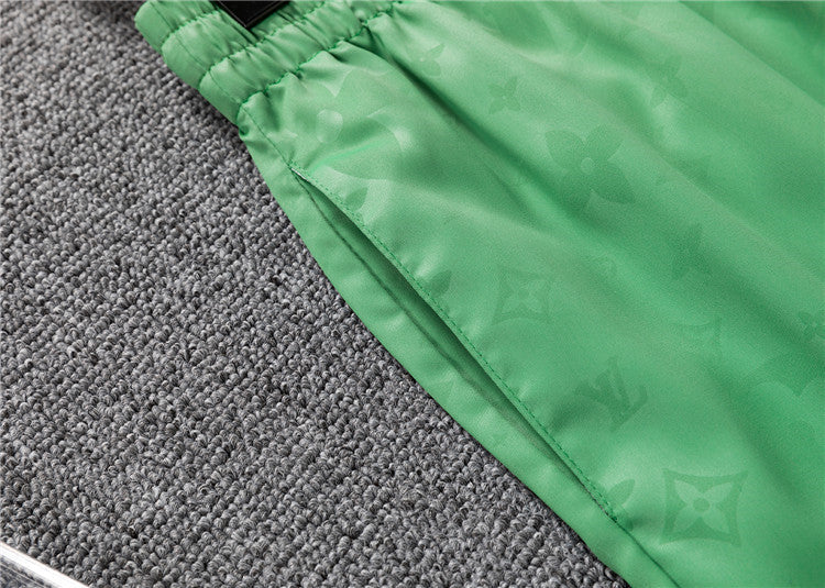 Premium  Monogram-Inspired Swim Shorts
