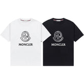 Monclear Logo  T Shirt Black/White - TruVybe Essentials