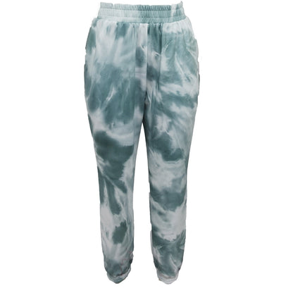 Ladies' Sports And Leisure Tie Dye Pants, Trendy Pants
