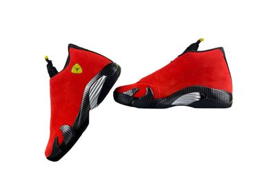Jordan 14 Retro "Challenge Red" – Bold, Sport-Inspired Style.