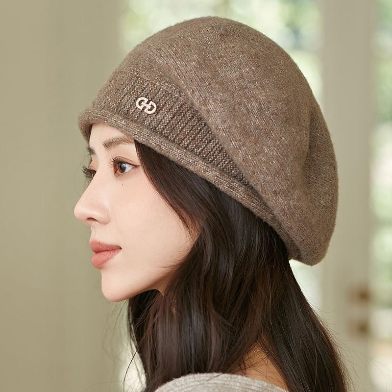 Women’s Wool Knitted Winter Hat — All-Match Knit Beanie