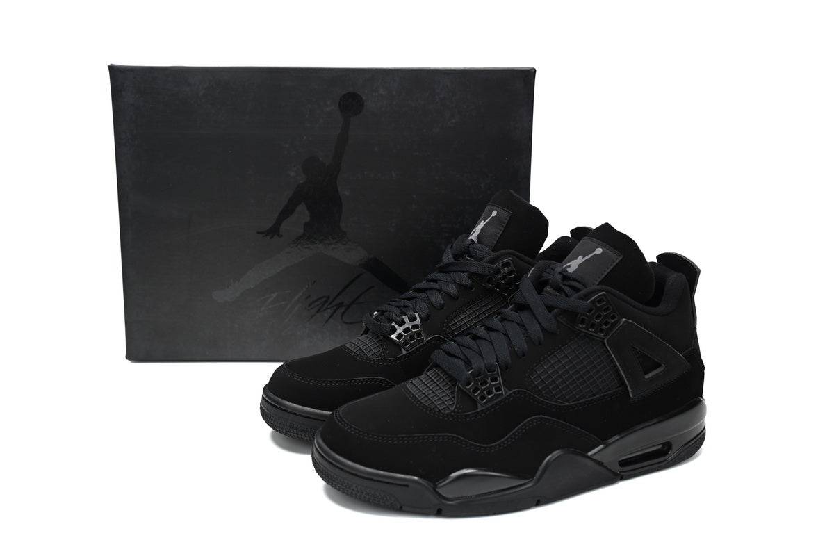 Air Jordan 4 Retro CU1110-010 Black/Black-Light Graphite Black Cat - TruVybe Essentials