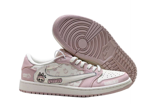 Travis Scott–Inspired La Bubu Custom Sneaker • Frosted Pink