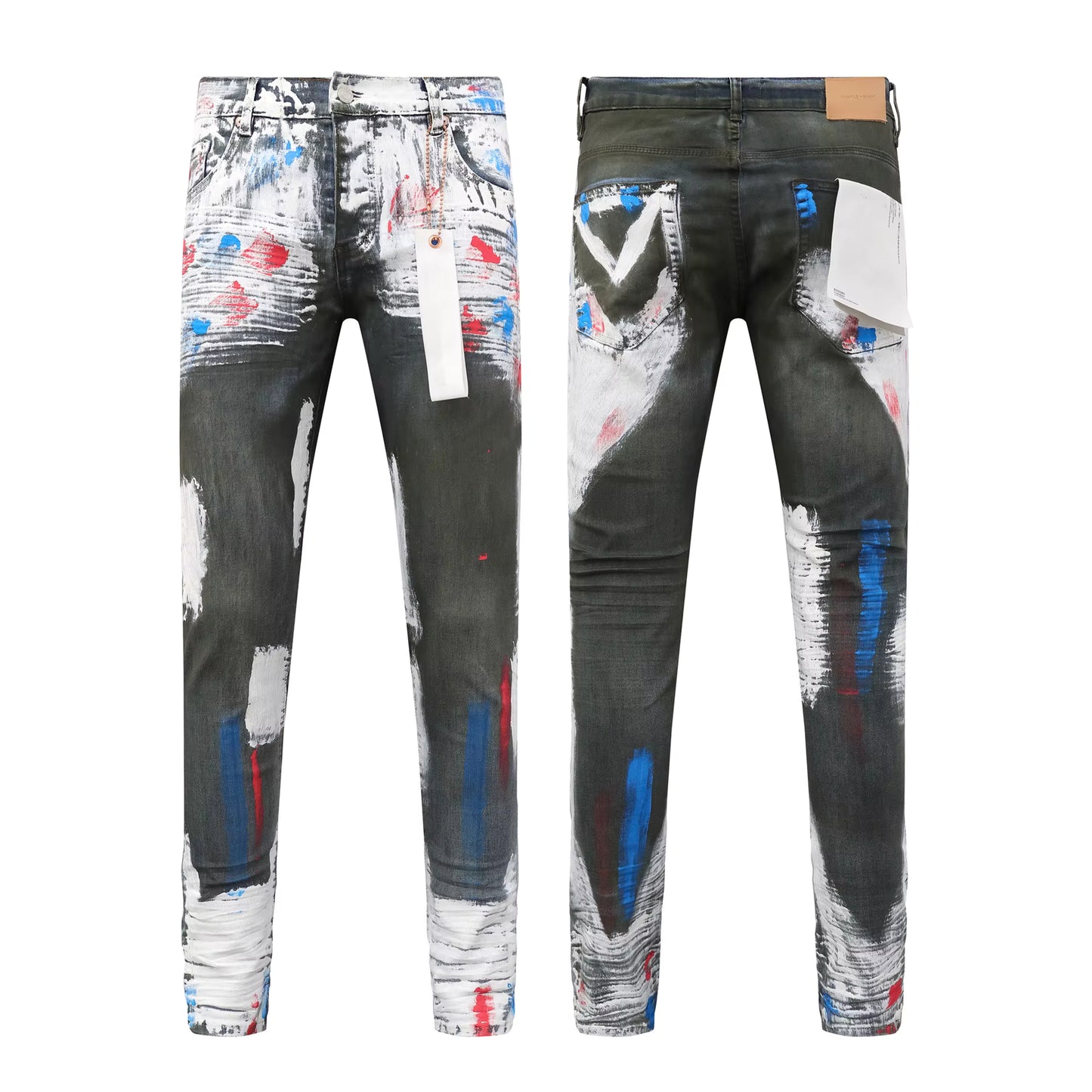 Multiple - Stylish Midweight Breathable Denim Jeans – Purple  Streetwear Fit