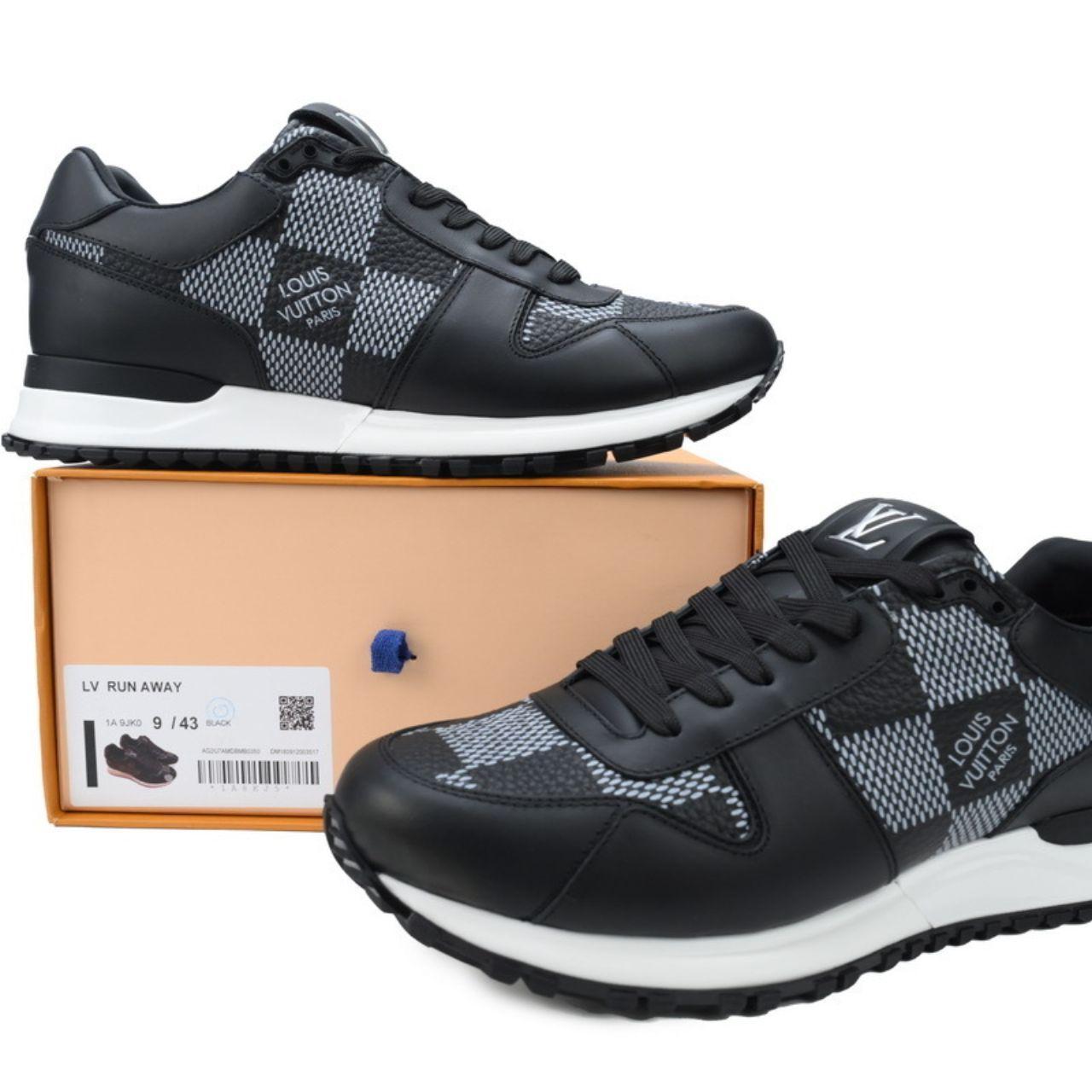 Custom Checkered Runner Sneakers Lightweight