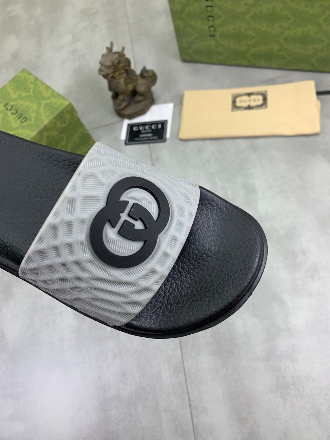 Custom Comfort Slide Sandals Textured