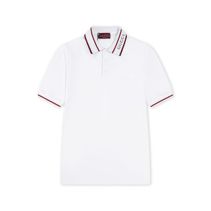 Custom Contrast Trim Polo Shirt