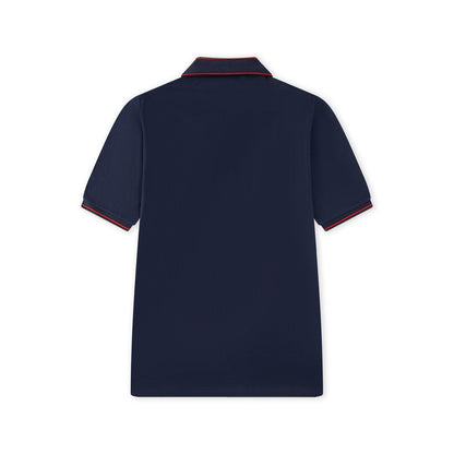 Custom Contrast Trim Polo Shirt