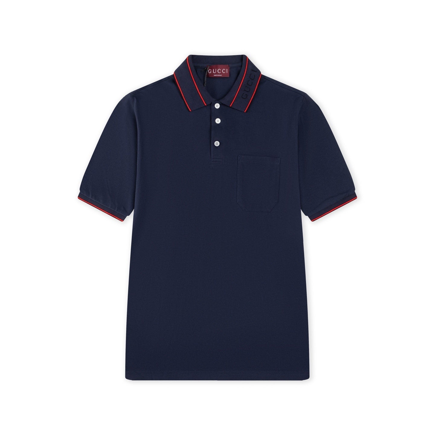 Custom Contrast Trim Polo Shirt
