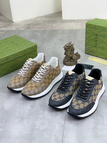 Custom GG Canvas Runner Sneakers