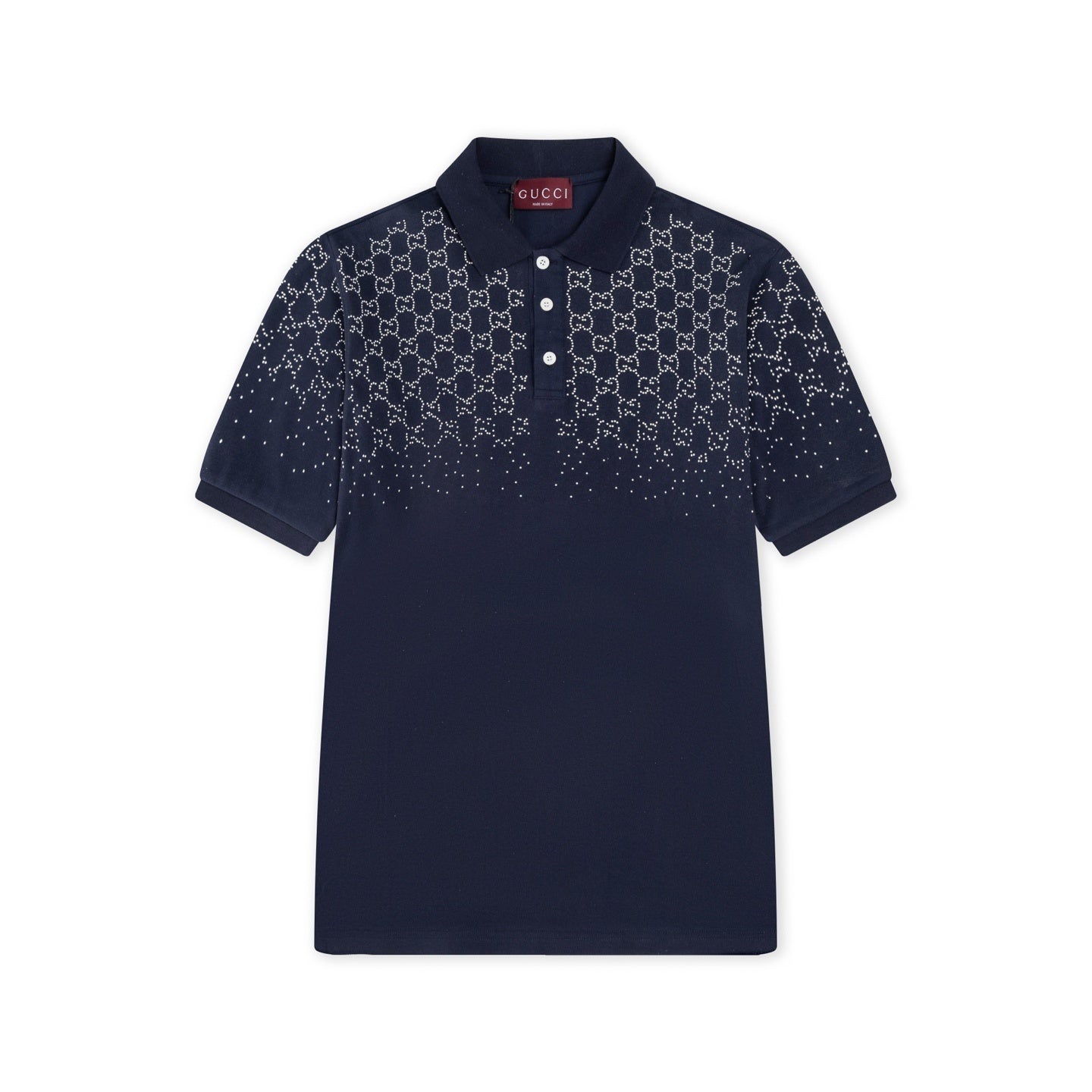 Custom Gradient Pattern Polo Shirt