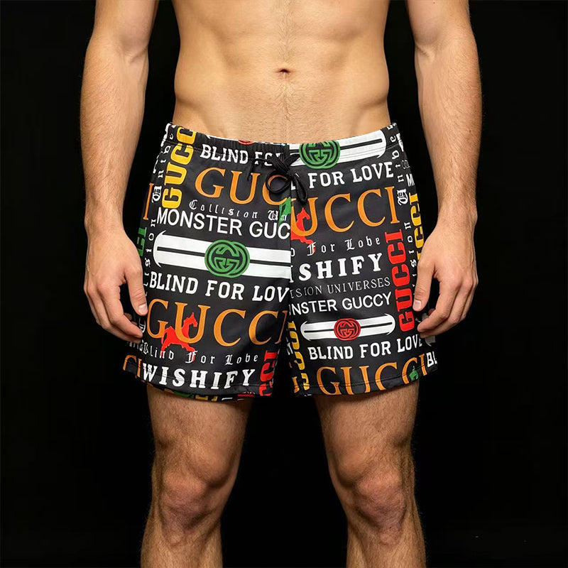 Custom Graphic Swim Shorts
