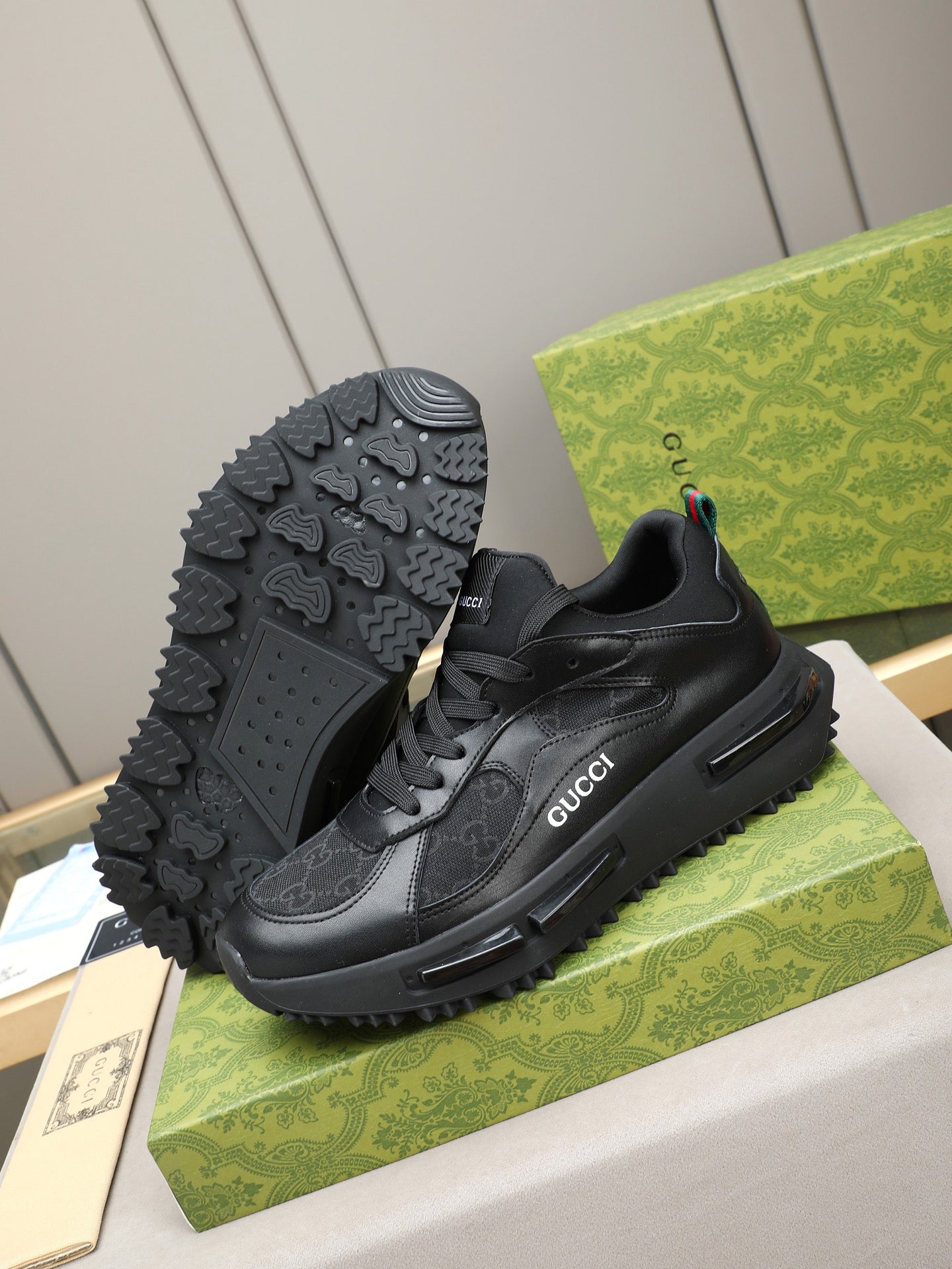 Custom Pattern Runner Sneakers