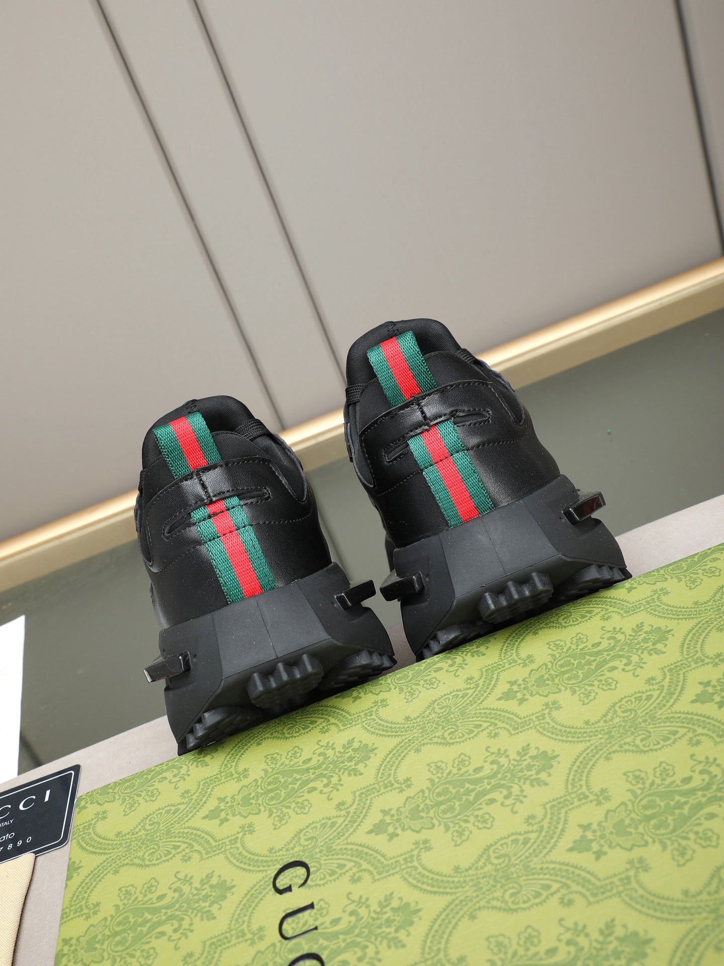 Custom Pattern Runner Sneakers