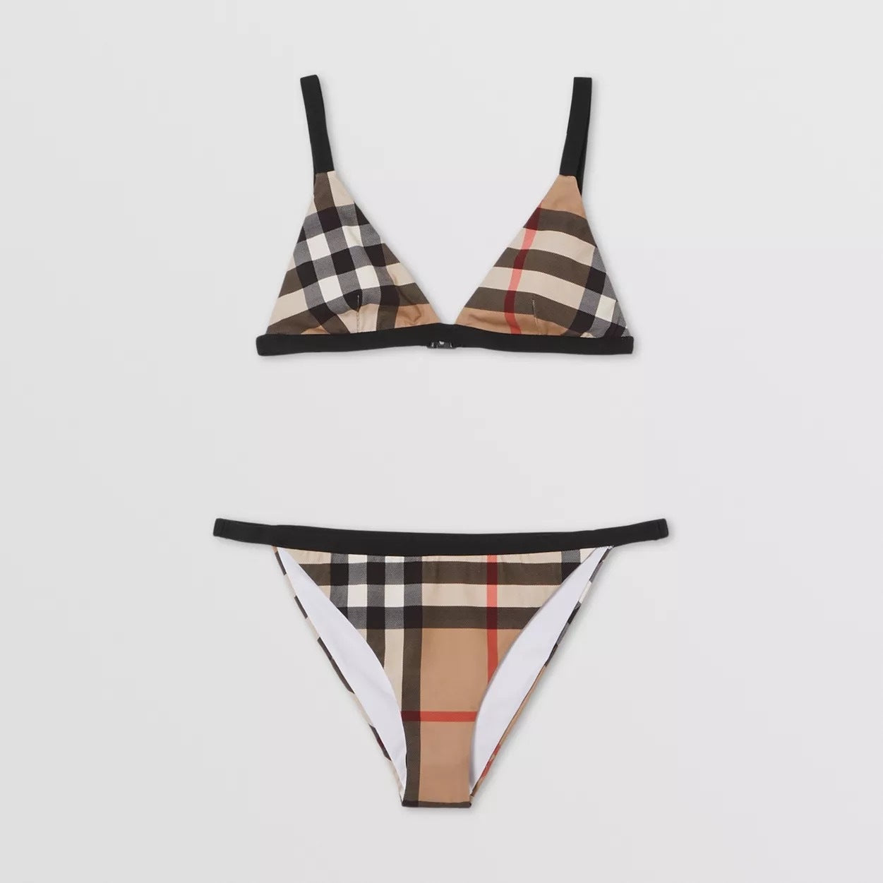 Geometric Trim Bikini Set