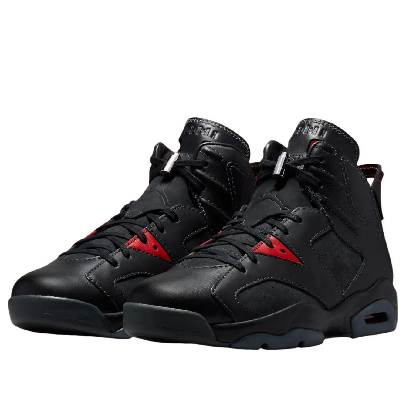 High-Top Sneaker – Burgundy & Black  J6 Bin 23