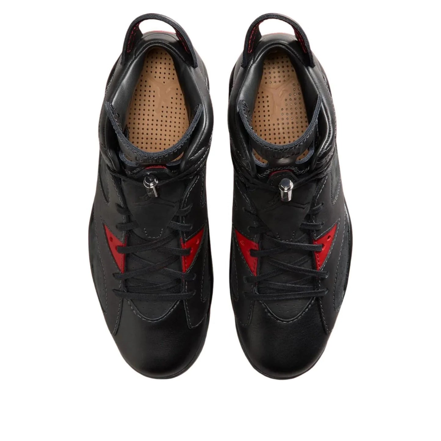 High-Top Sneaker – Burgundy & Black  J6 Bin 23