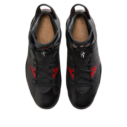 High-Top Sneaker – Burgundy & Black  J6 Bin 23 - TruVybe Essentials