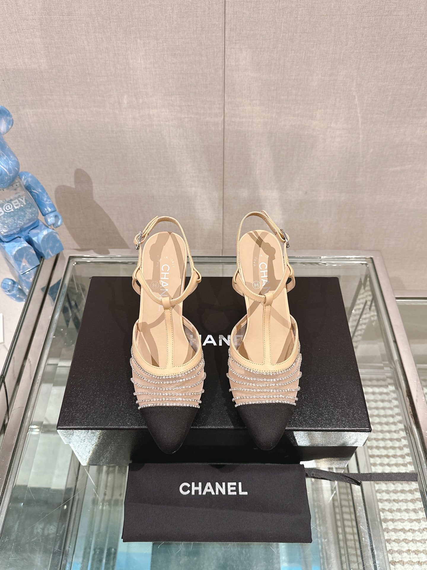 Elevate Your Style with Mesh Rhinestone High-Heeled Sandals - TruVybe Essentials