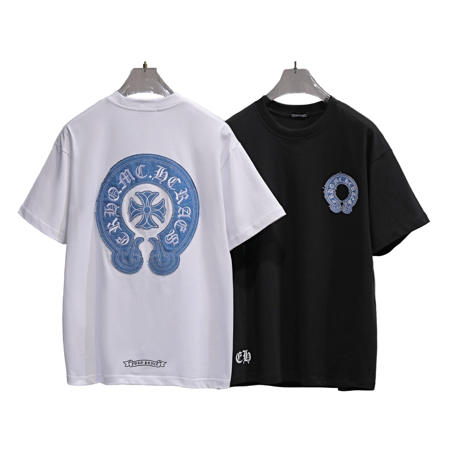 Miami Exclusive Graphic T-Shirt – White & Blue / Black & Blue - TruVybe Essentials