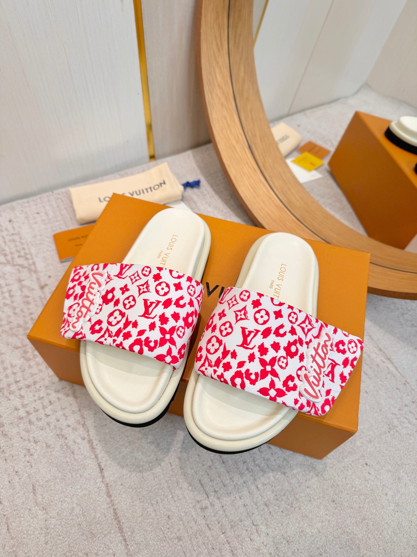 Monogram Comfort Slides 