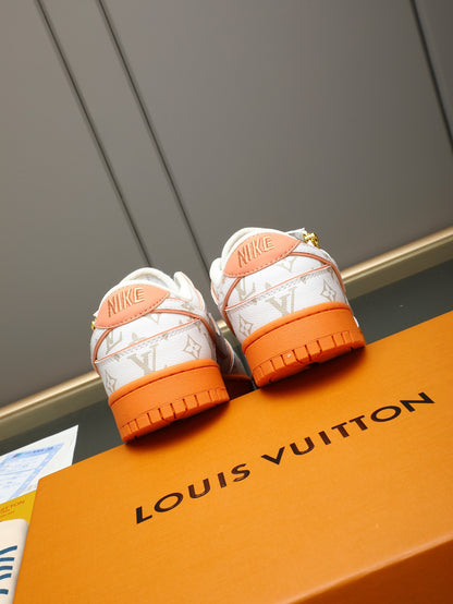 Monogram Zip Detail Sneakers