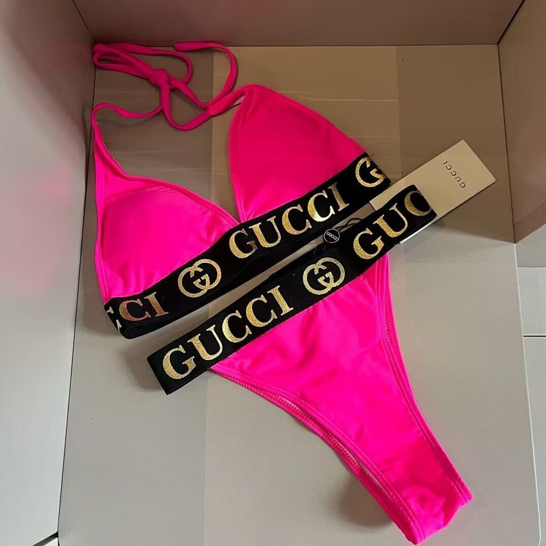 Neon One-Piece Swimsuit