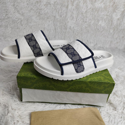 Monogram Comfort Slides  Custom