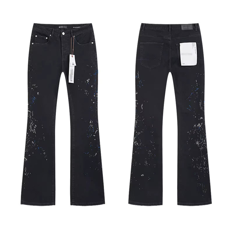 Stylish Midweight Breathable Denim Jeans – Purple Tone Streetwear Fit Multiple Styles