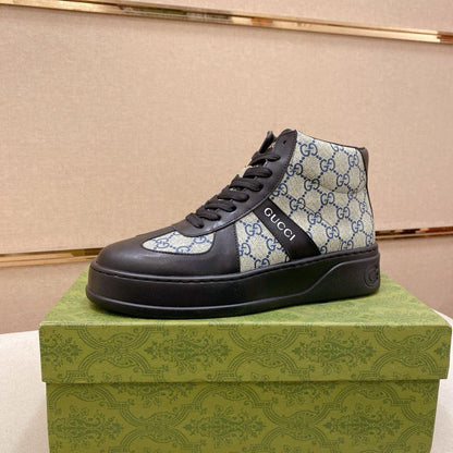 Pattern High-Top Sneakers Custom