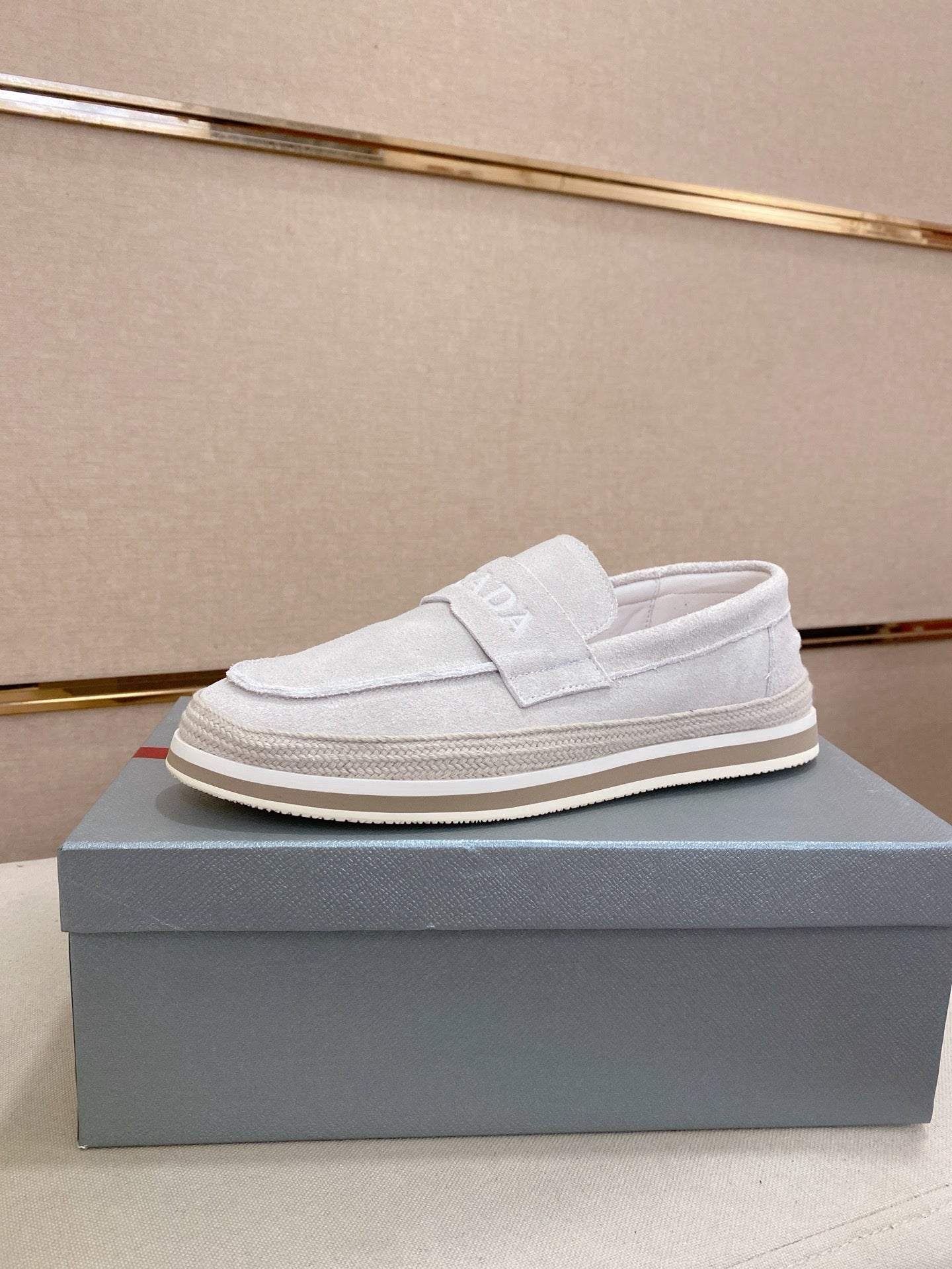 Premium Suede Platform Loafers