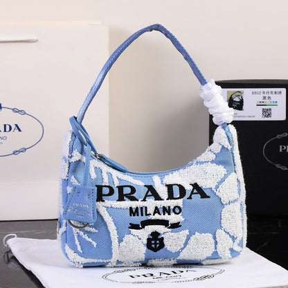 Re-Edition 2000 Embroidered Drill Mini Bag - TruVybe Essentials
