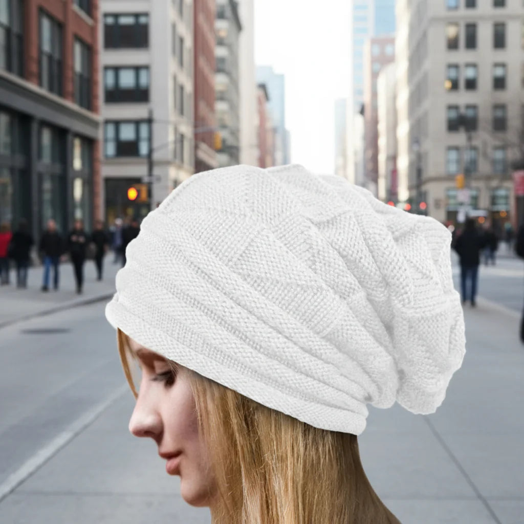 Oversized Slouchy Knitted Beanie