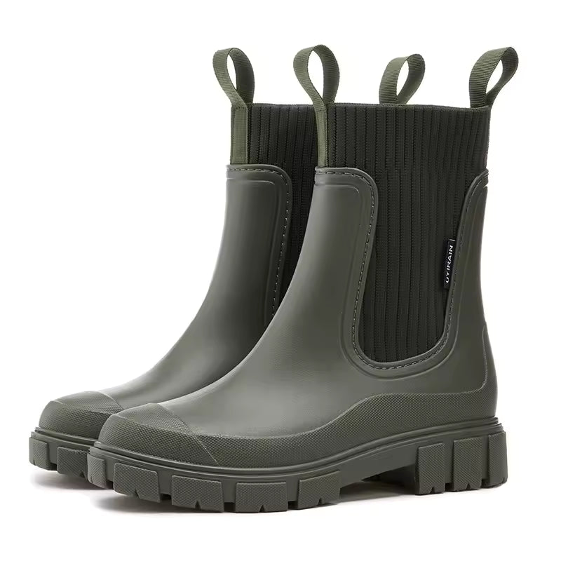 Women’s Waterproof Anti-Slip Rain Boots – Stay Dry Every Step