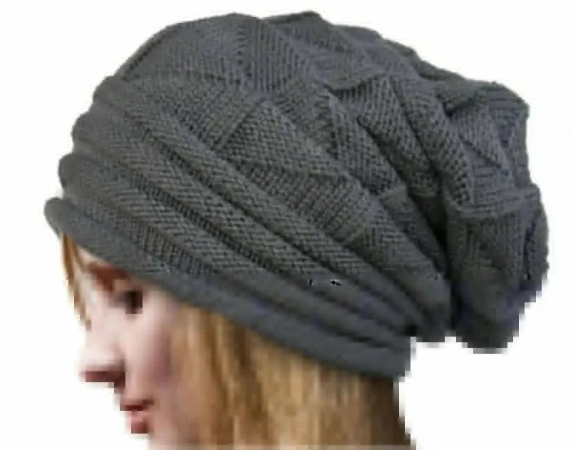Oversized Slouchy Knitted Beanie