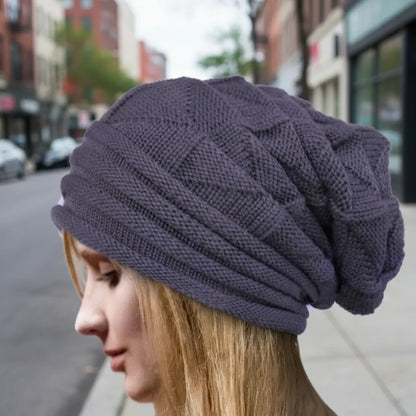 Oversized Slouchy Knitted Beanie