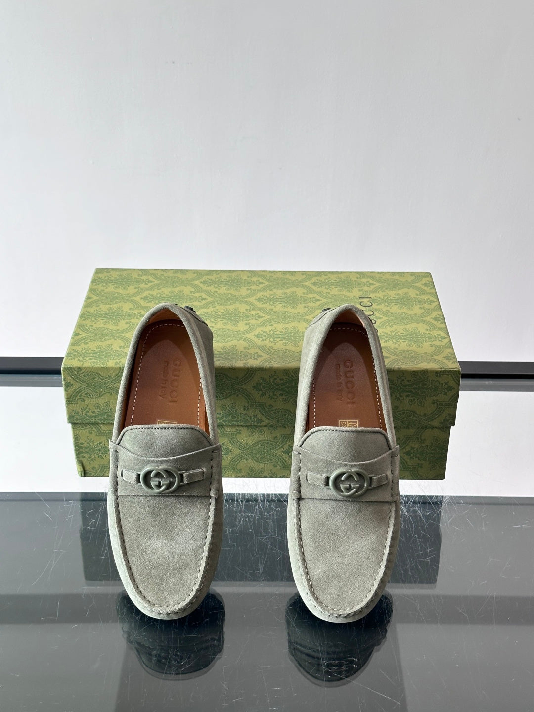 Suede Driver Loafers – Slip-On